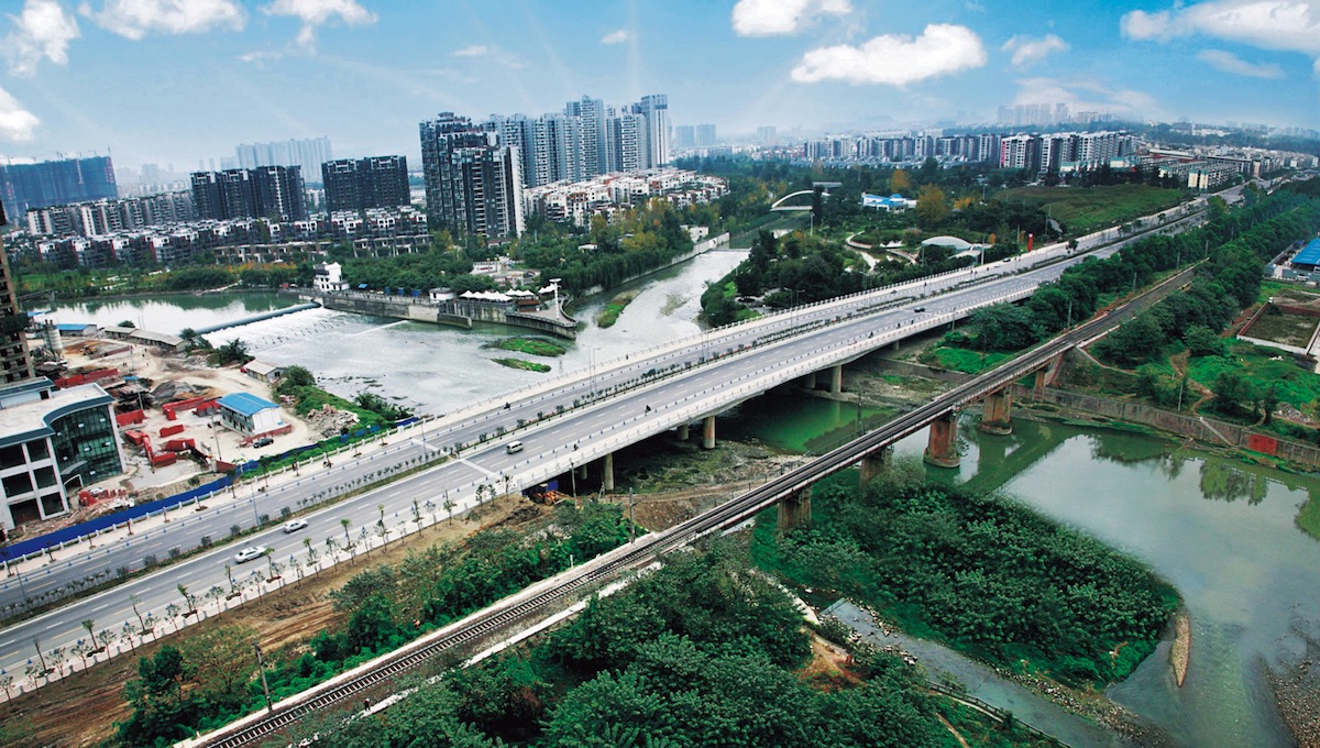 成都IT大道三環(huán)路跨線(xiàn)橋